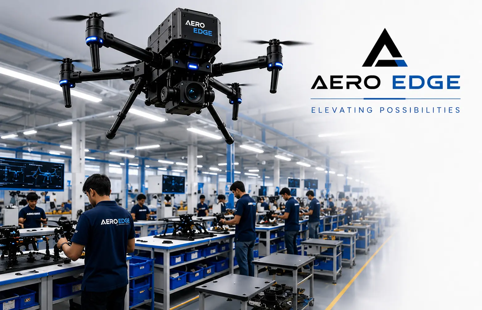 Drone manufacturing company in India — enterprise drone solutions
